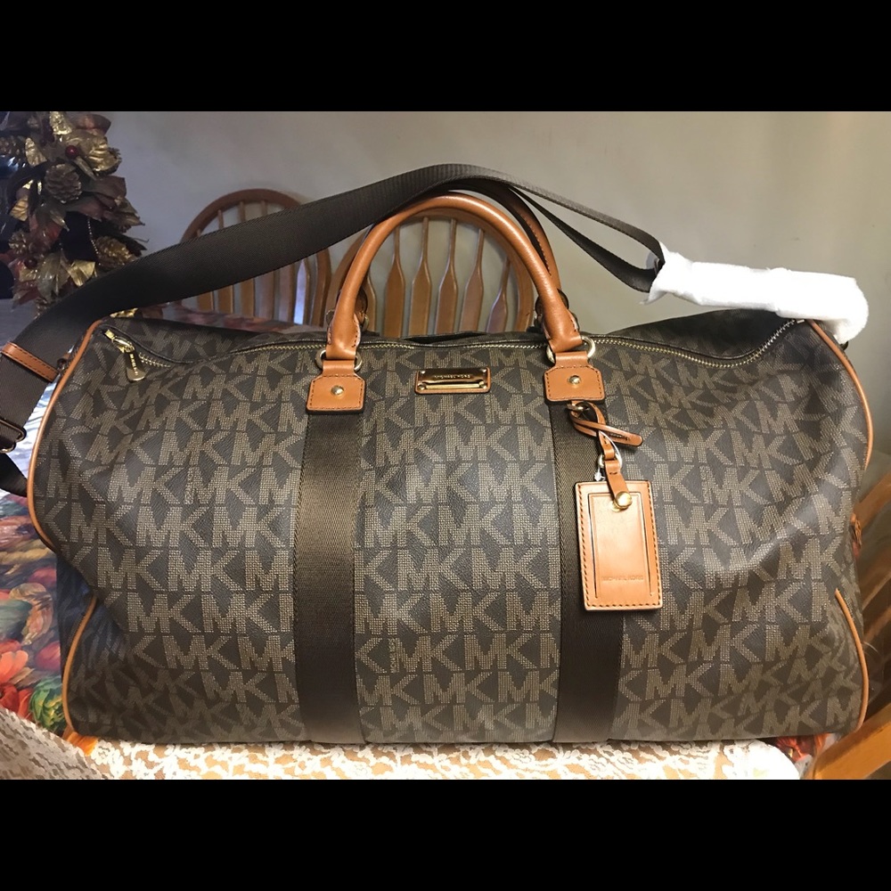 Brown Michael Kors Travel bag